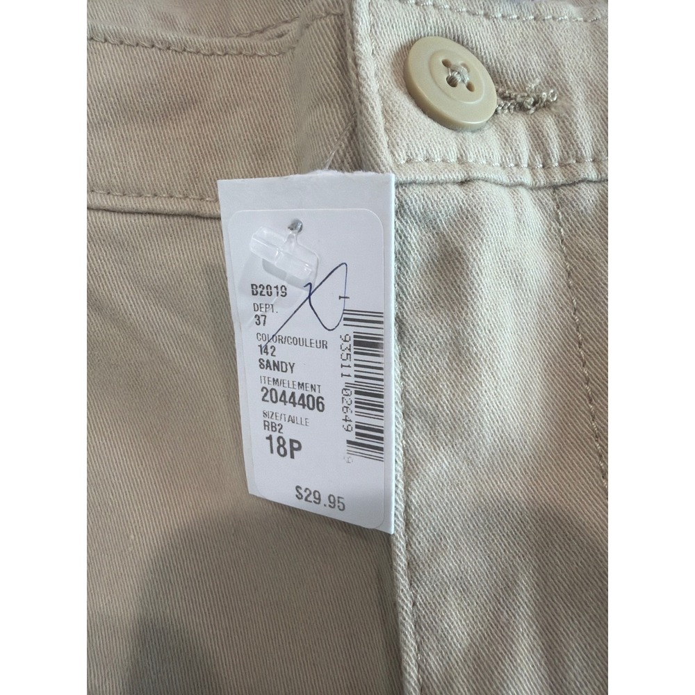The Children's Place Boys Sandy Khaki Chino Stretch Pants - Picture 9 of 16